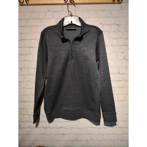Under Armour quarter zip gray sweatshirt small